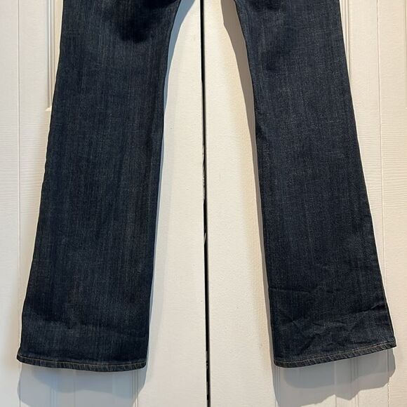 Roots “Chelsea” Blue Low Rise Boot Cut Jeans Size 8 - Picture 10 of 14